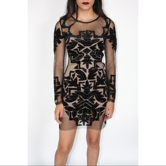 For Love & Lemons Vienna Mini Dress Size S NWT - Picture 7 of 16